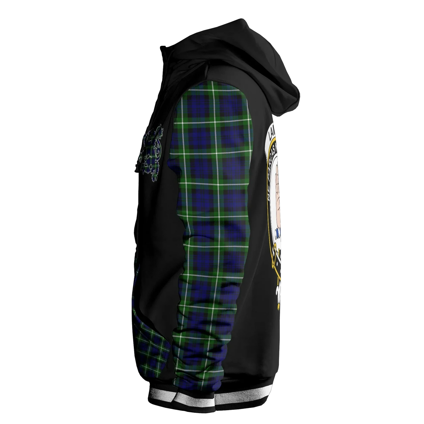 Printivon Lamont Tartan All Over Print Hoodie