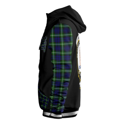 Printivon Lamont Tartan All Over Print Hoodie