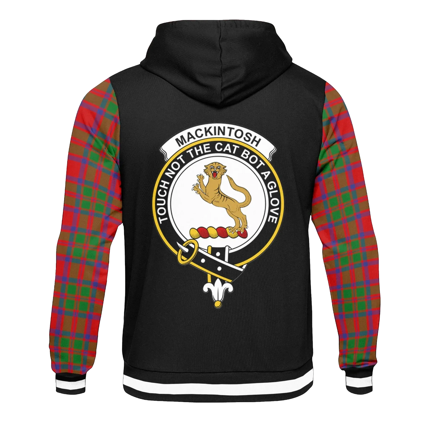 Printivon Mackintosh Tartan All Over Print Hoodie