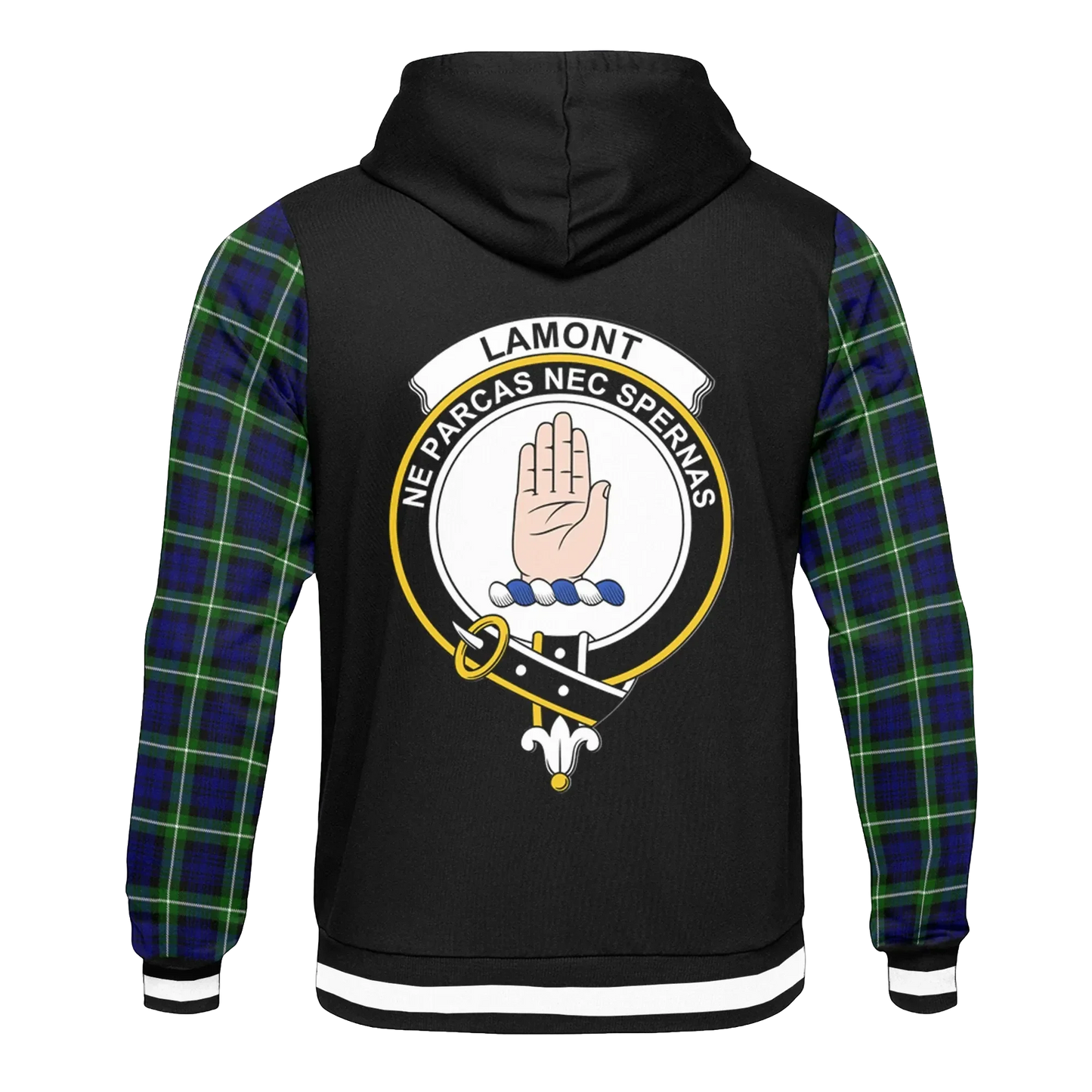 Printivon Lamont Tartan All Over Print Hoodie