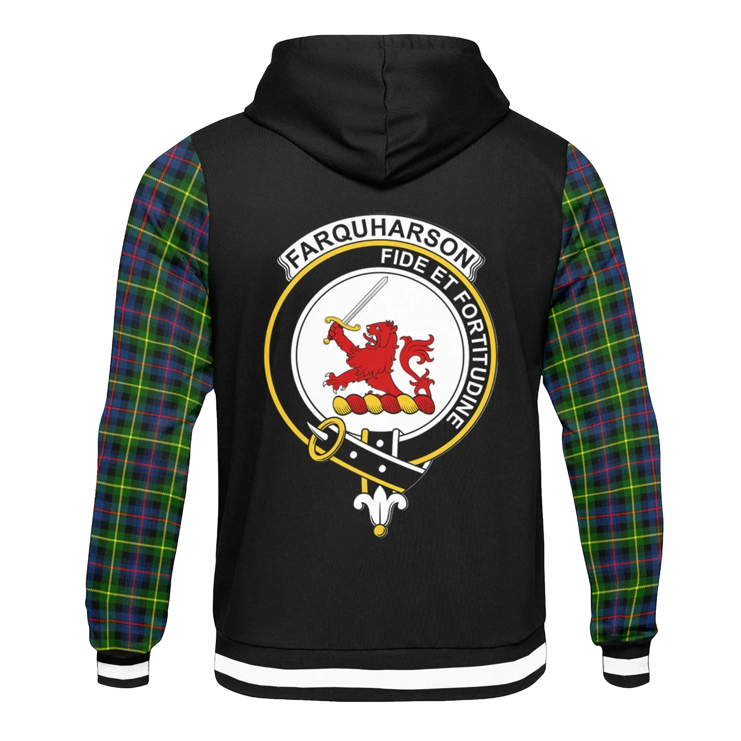 Printivon Farquharson Tartan All Over Print Hoodie