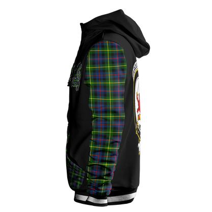 Printivon Farquharson Tartan All Over Print Hoodie