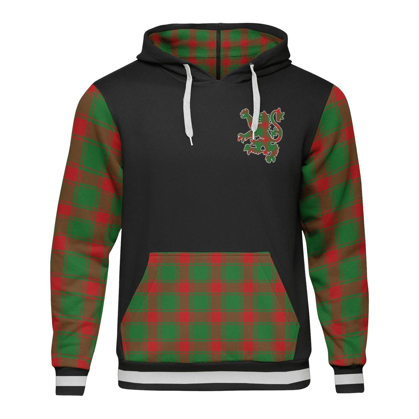Printivon Middleton Tartan All Over Print Hoodie