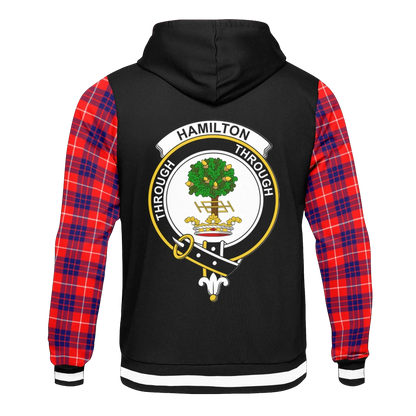 Printivon Hamilton Tartan All Over Print Hoodie