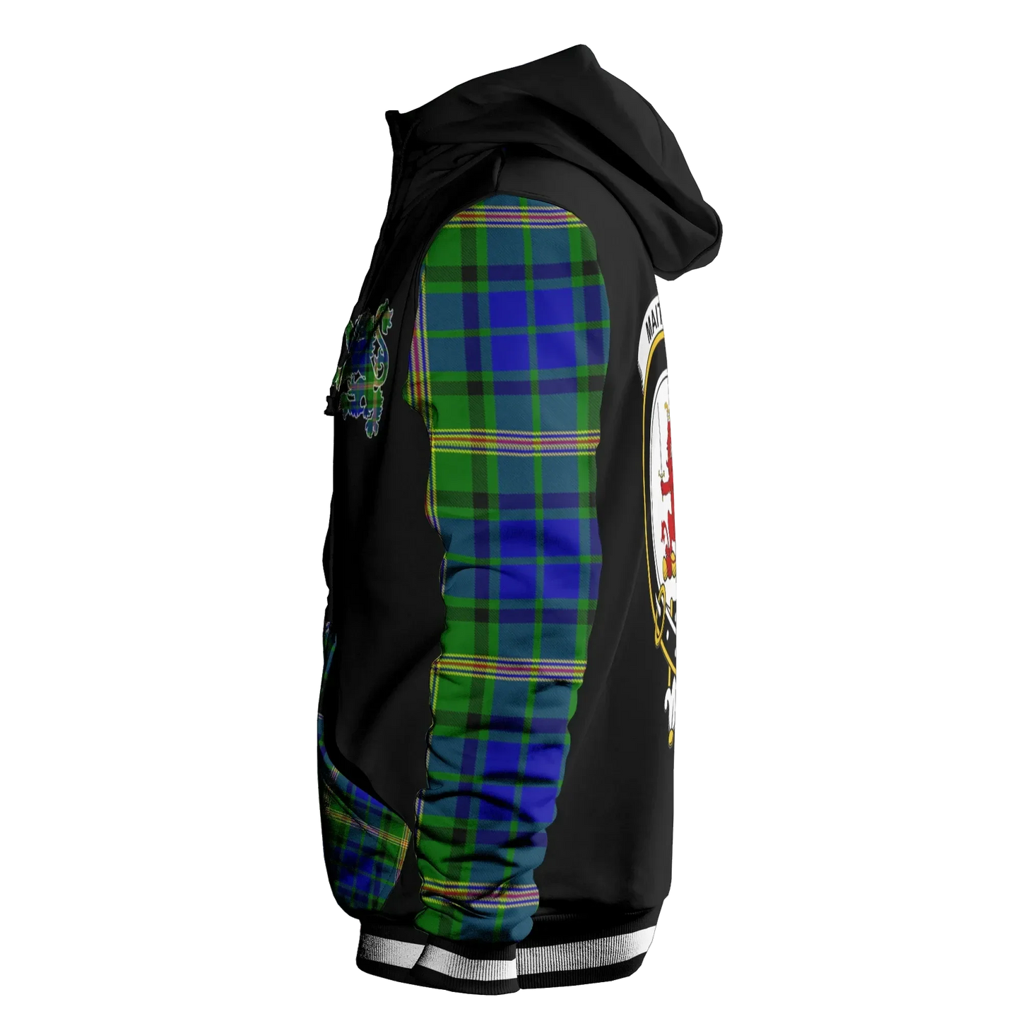 Printivon Maitland Tartan All Over Print Hoodie