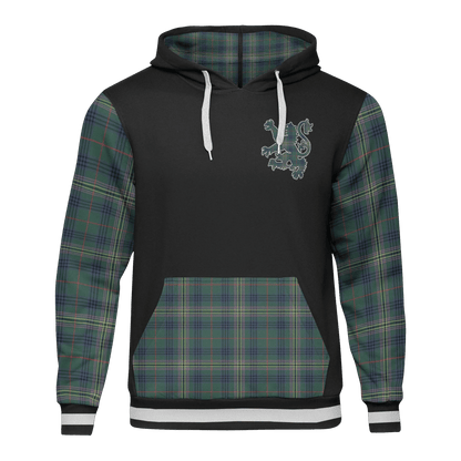 Printivon Kennedy Tartan All Over Print Hoodie