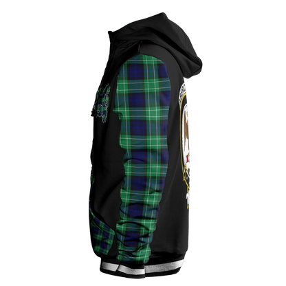 Printivon Abercrombie Tartan All Over Print Hoodie