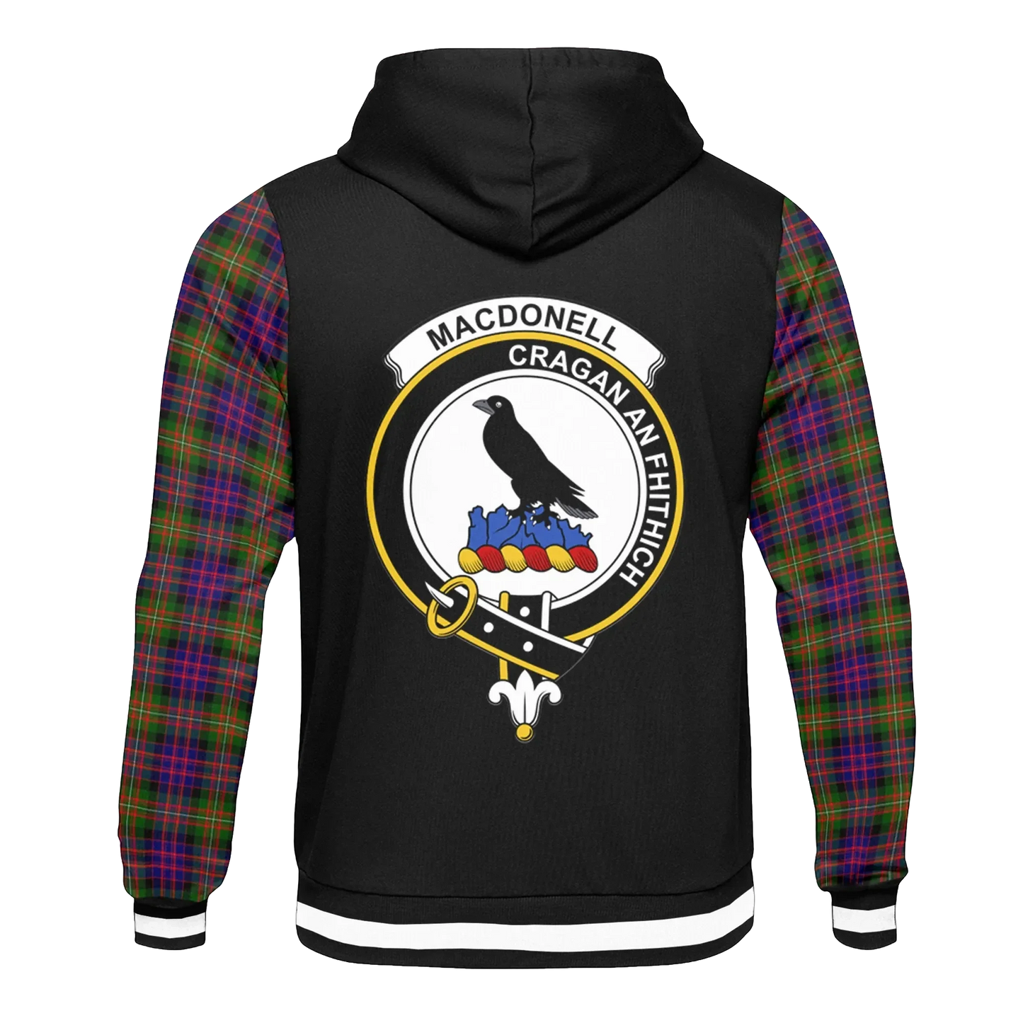 Printivon Macdonell Of Glengarry Tartan All Over Print Hoodie