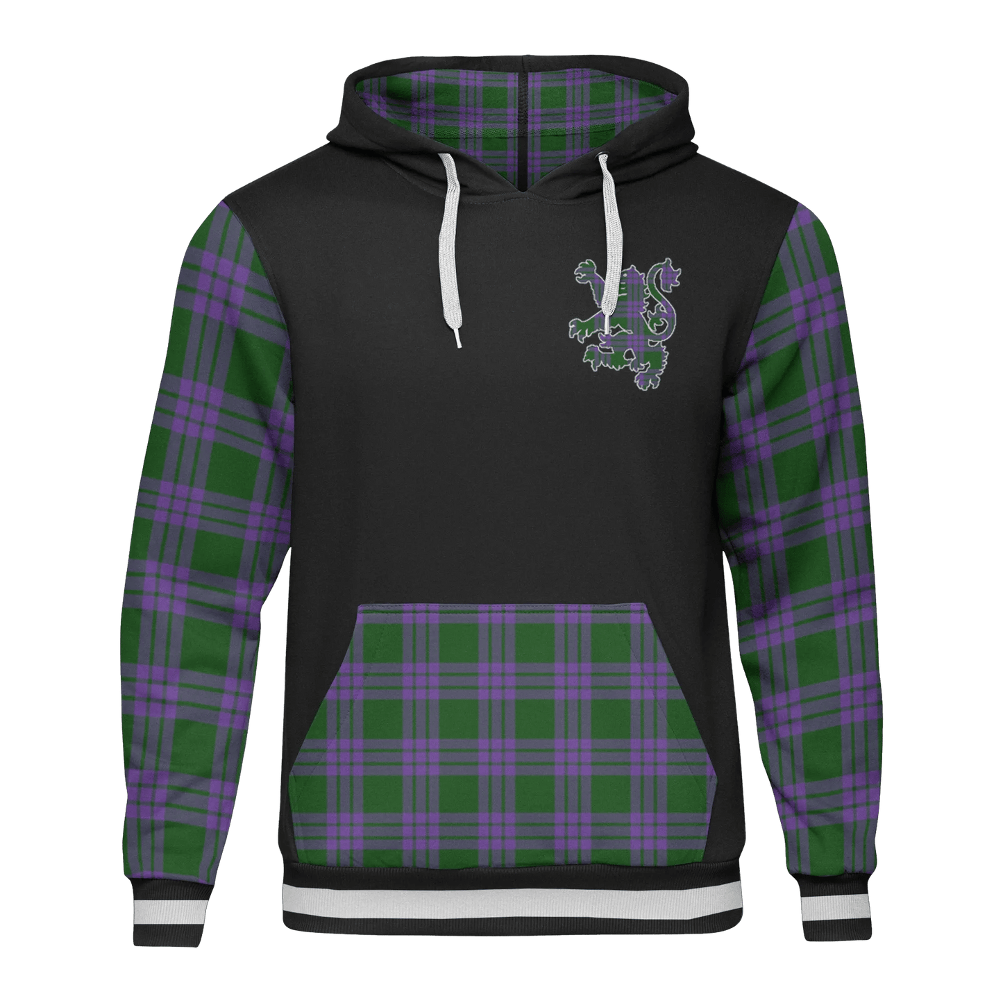 Printivon Elphinstone Tartan All Over Print Hoodie