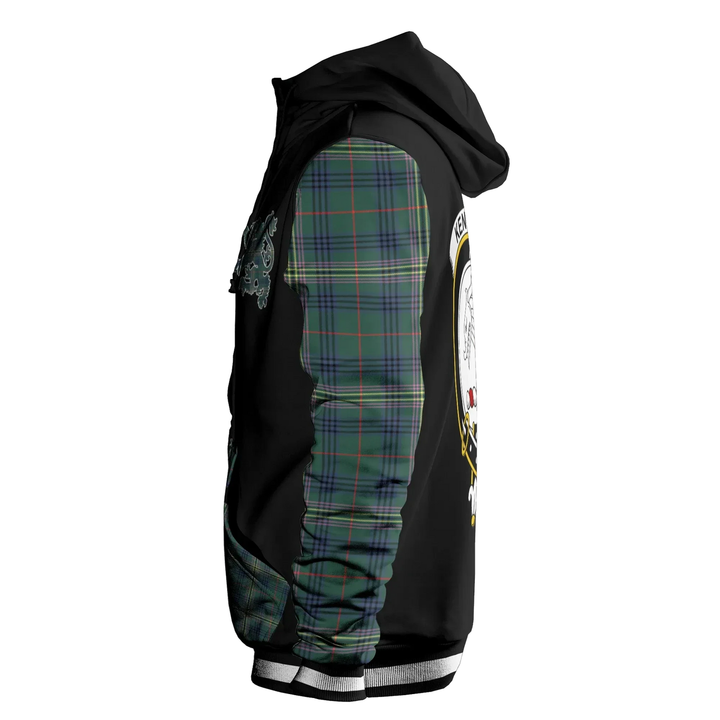 Printivon Kennedy Tartan All Over Print Hoodie