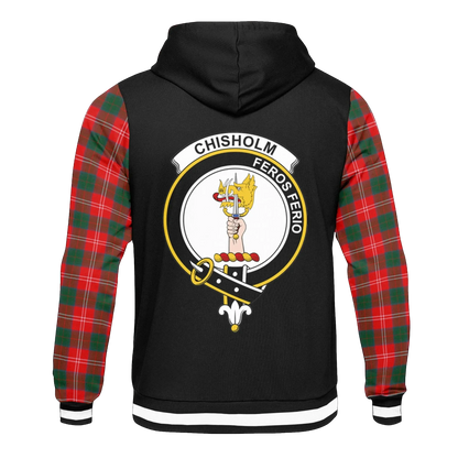 Printivon Chisholm Tartan All Over Print Hoodie