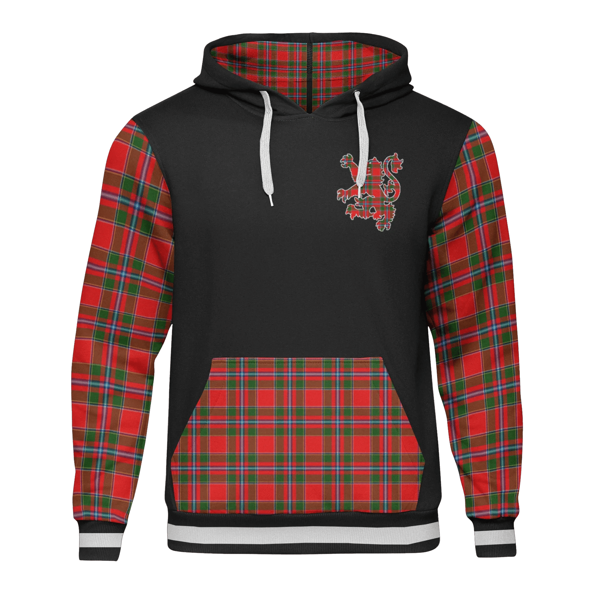 Printivon Maule Tartan All Over Print Hoodie