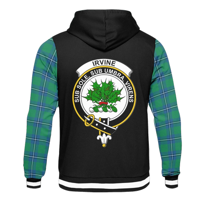 Printivon Irvine Tartan All Over Print Hoodie