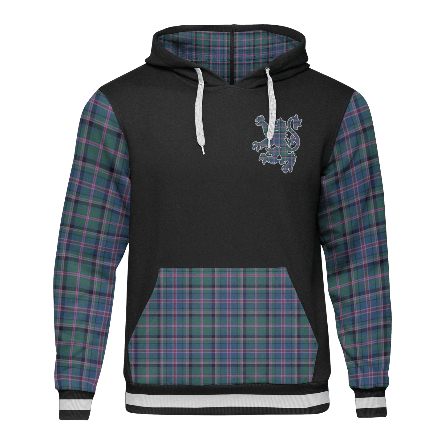 Printivon Cooper Tartan All Over Print Hoodie