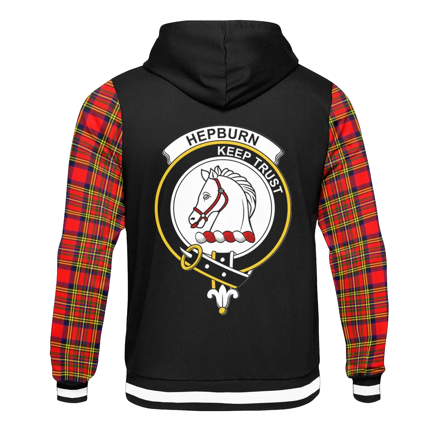 Printivon Hepburn Tartan All Over Print Hoodie