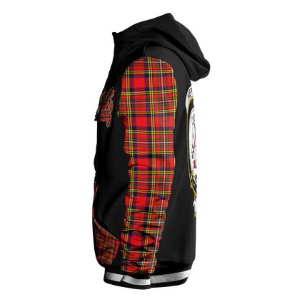 Printivon Hepburn Tartan All Over Print Hoodie