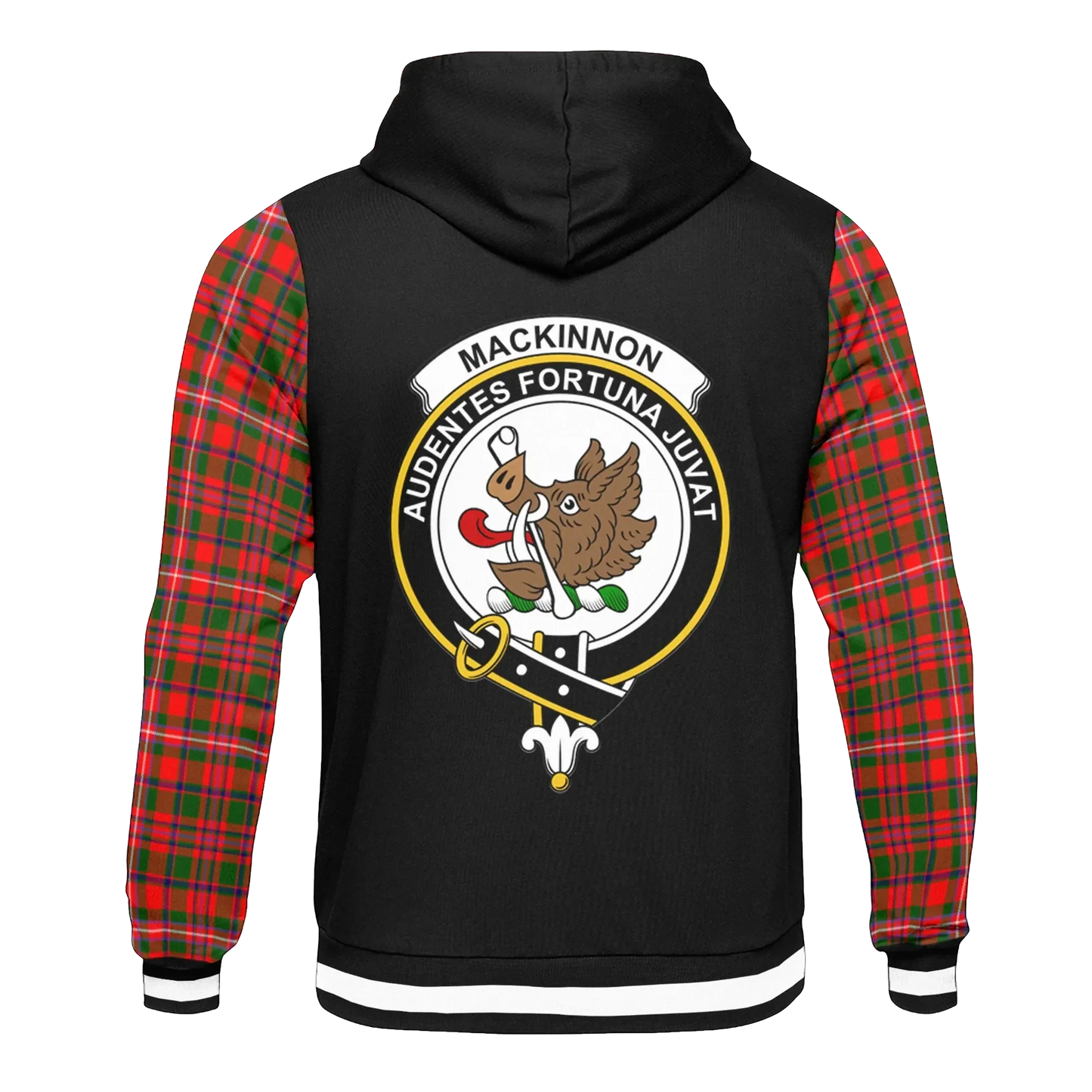 Printivon Mackinnon Tartan All Over Print Hoodie