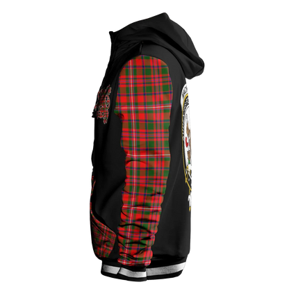 Printivon Mackinnon Tartan All Over Print Hoodie