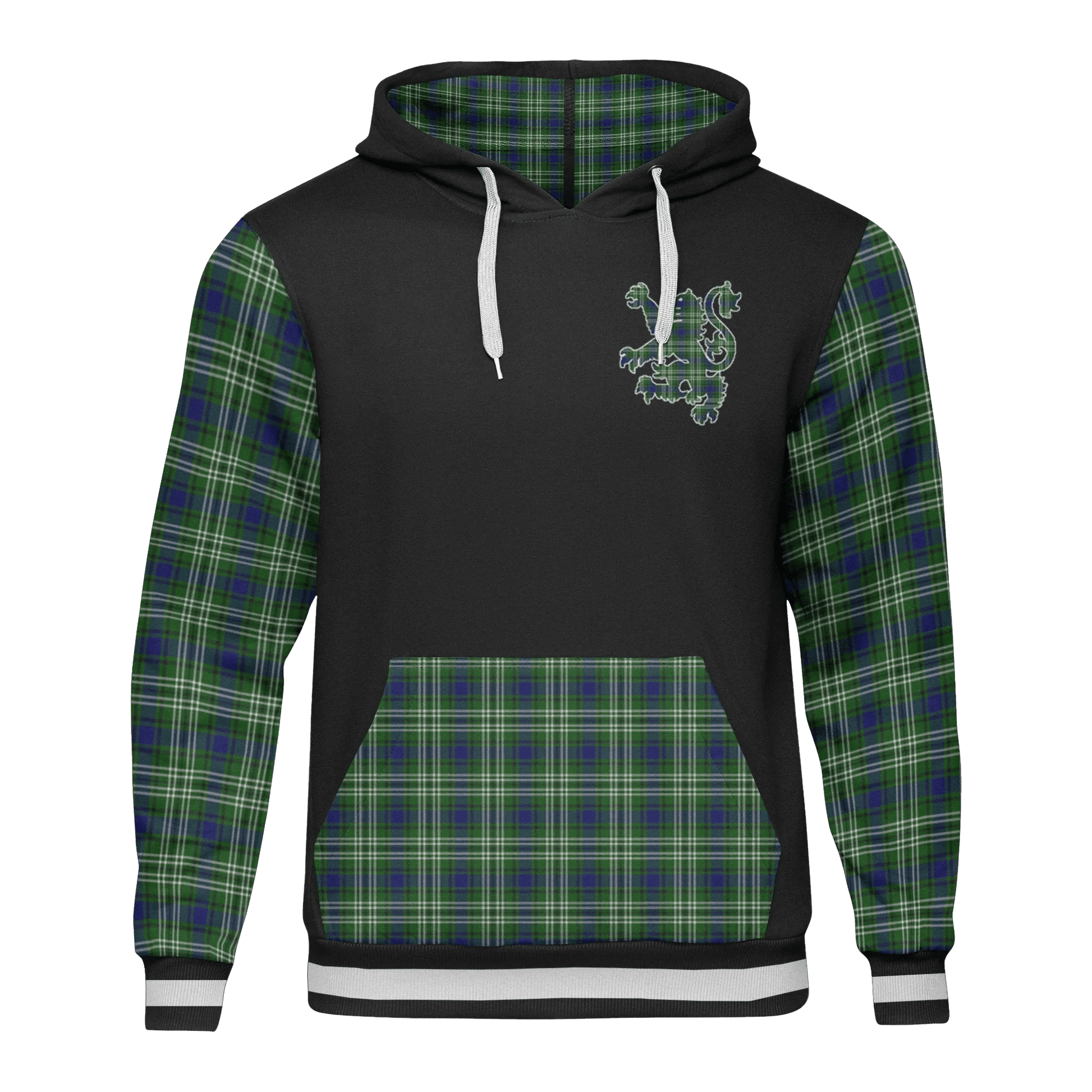 Printivon Blackadder Tartan All Over Print Hoodie