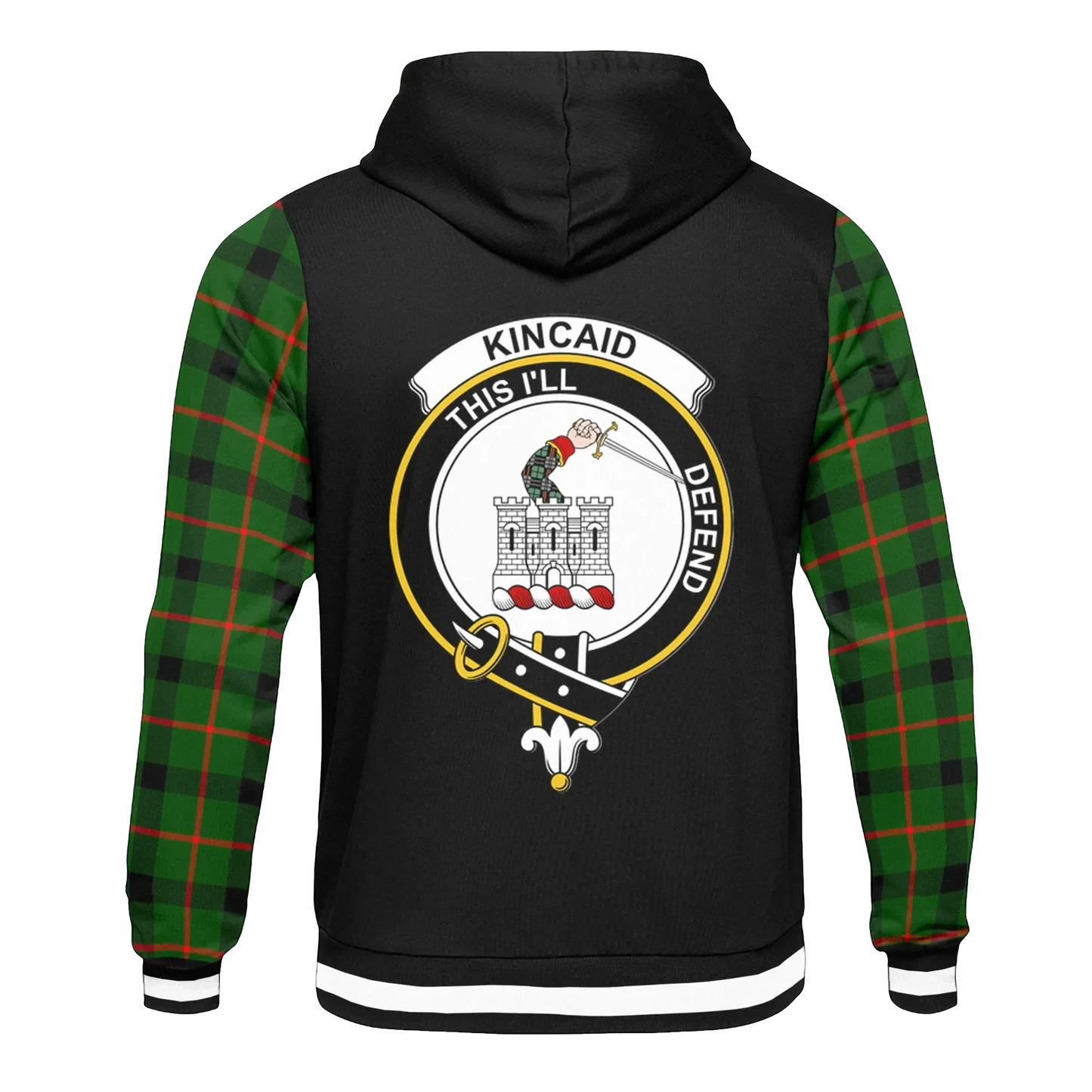 Printivon Kincaid Tartan All Over Print Hoodie
