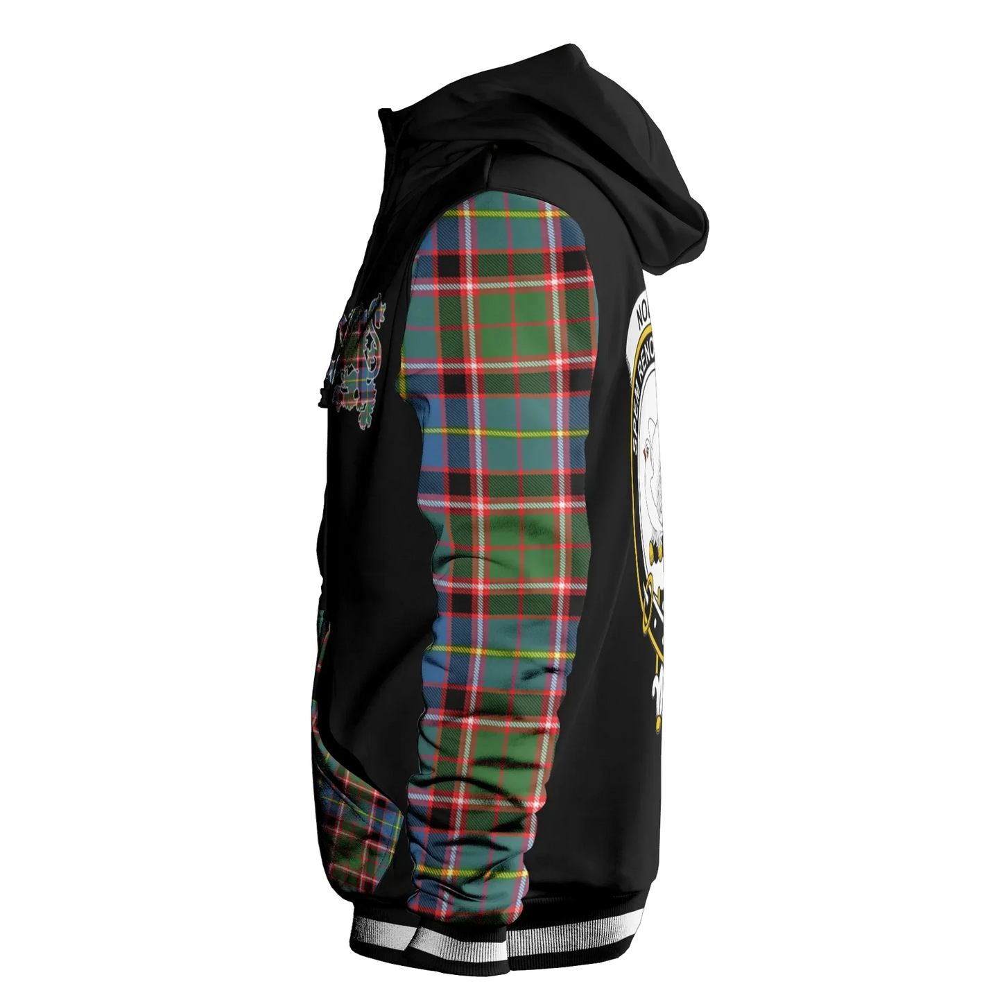 Printivon Norvel Tartan All Over Print Hoodie