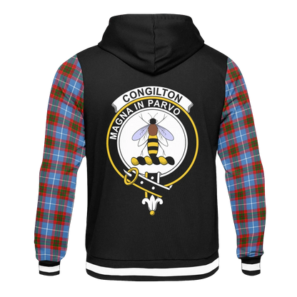 Printivon Congilton Tartan All Over Print Hoodie