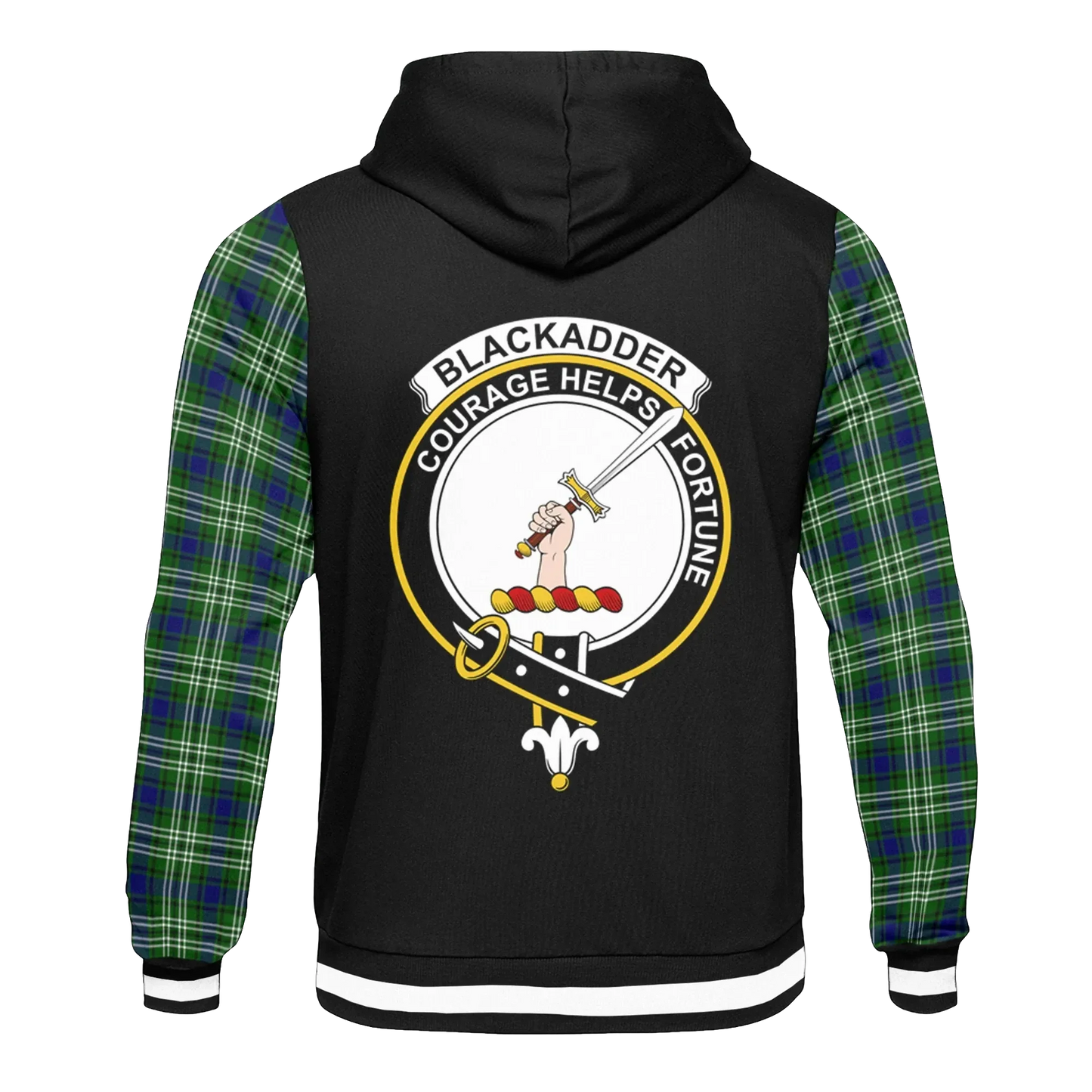 Printivon Blackadder Tartan All Over Print Hoodie