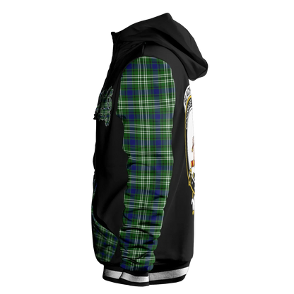 Printivon Blackadder Tartan All Over Print Hoodie