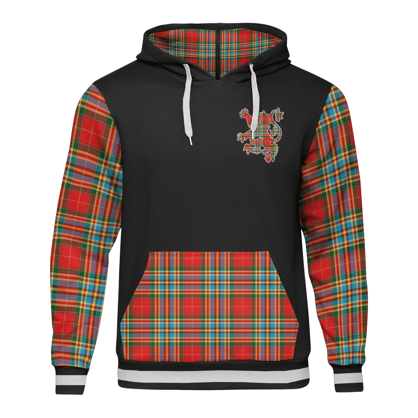 Printivon Chattan Tartan All Over Print Hoodie