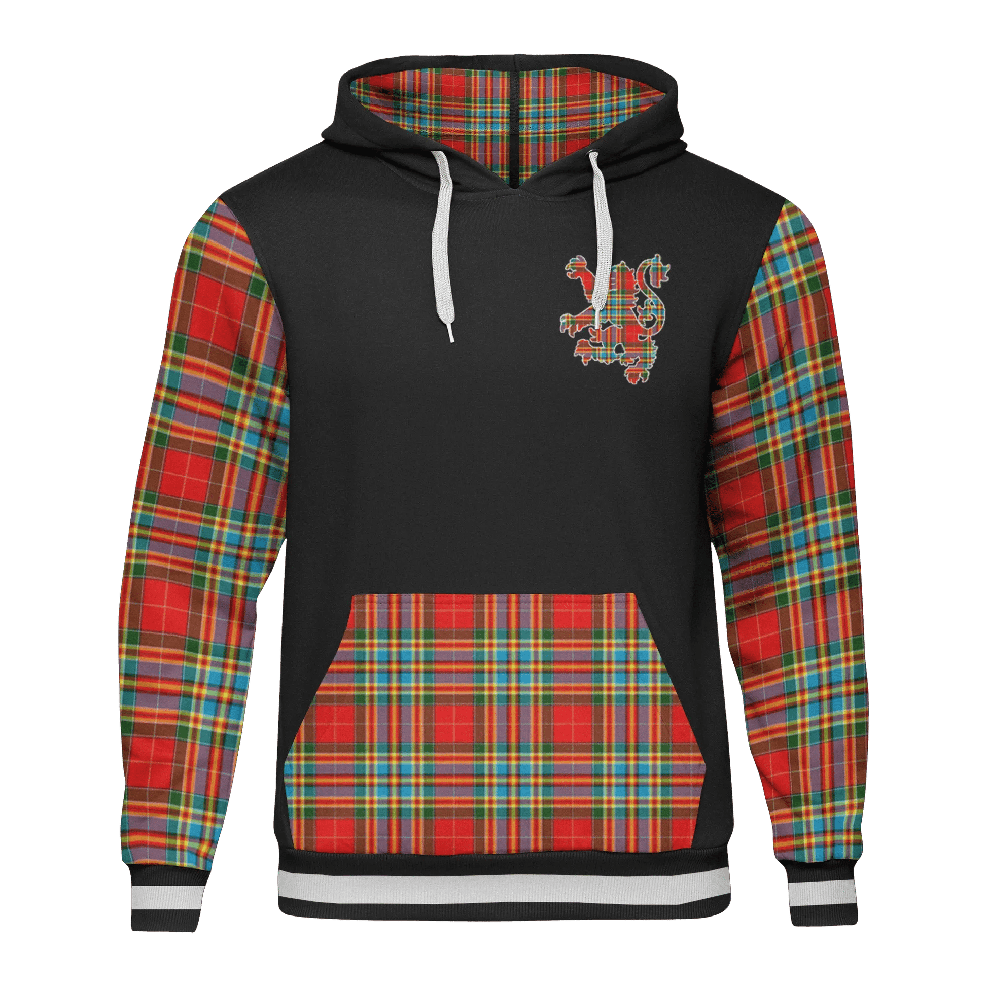 Printivon Chattan Tartan All Over Print Hoodie