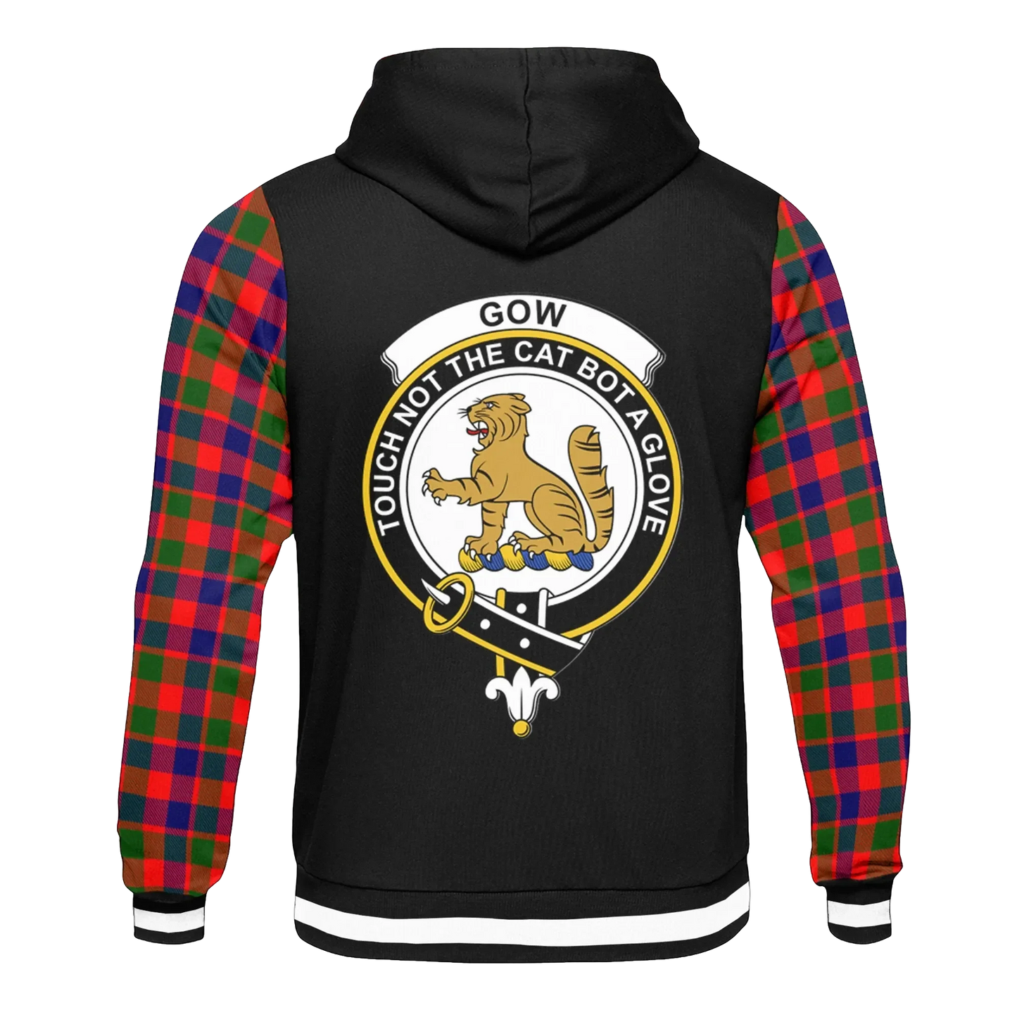 Printivon Gow Or Mcgouan Tartan All Over Print Hoodie