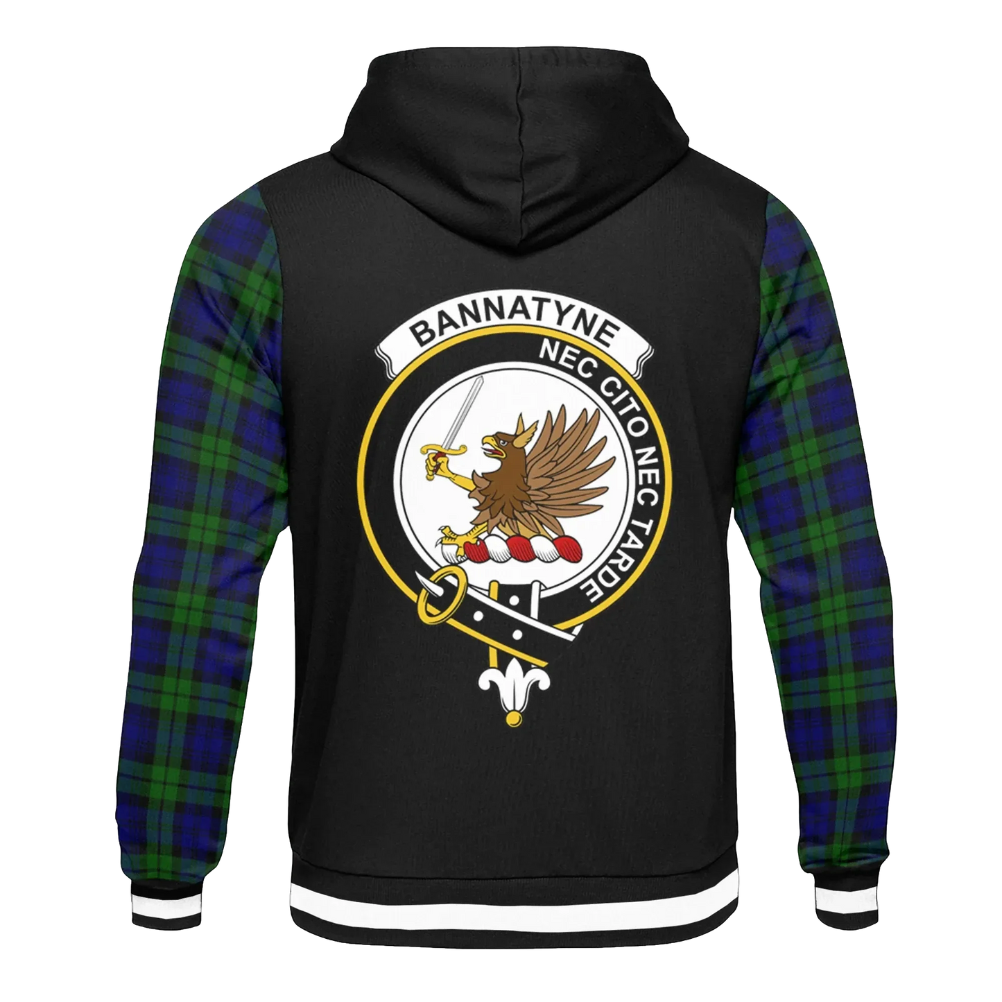 Printivon Bannatyne Tartan All Over Print Hoodie