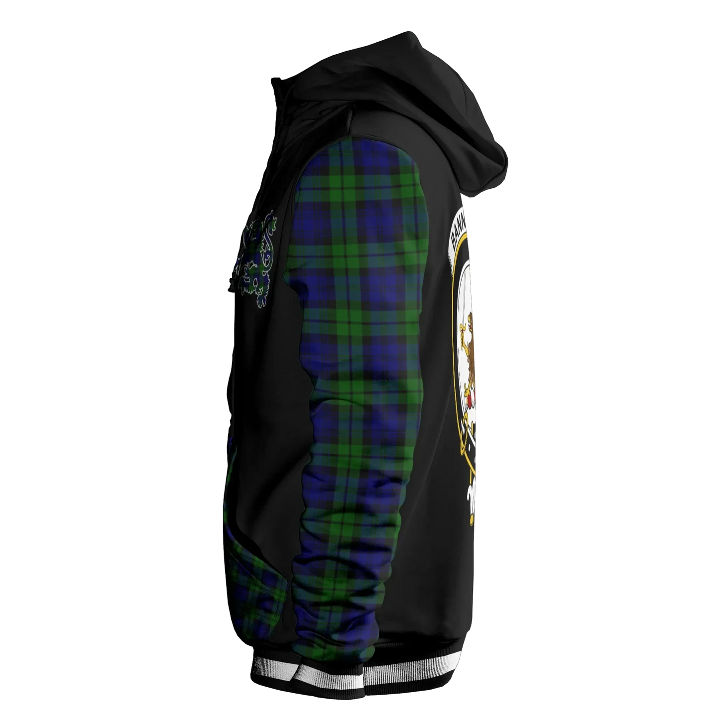 Printivon Bannatyne Tartan All Over Print Hoodie