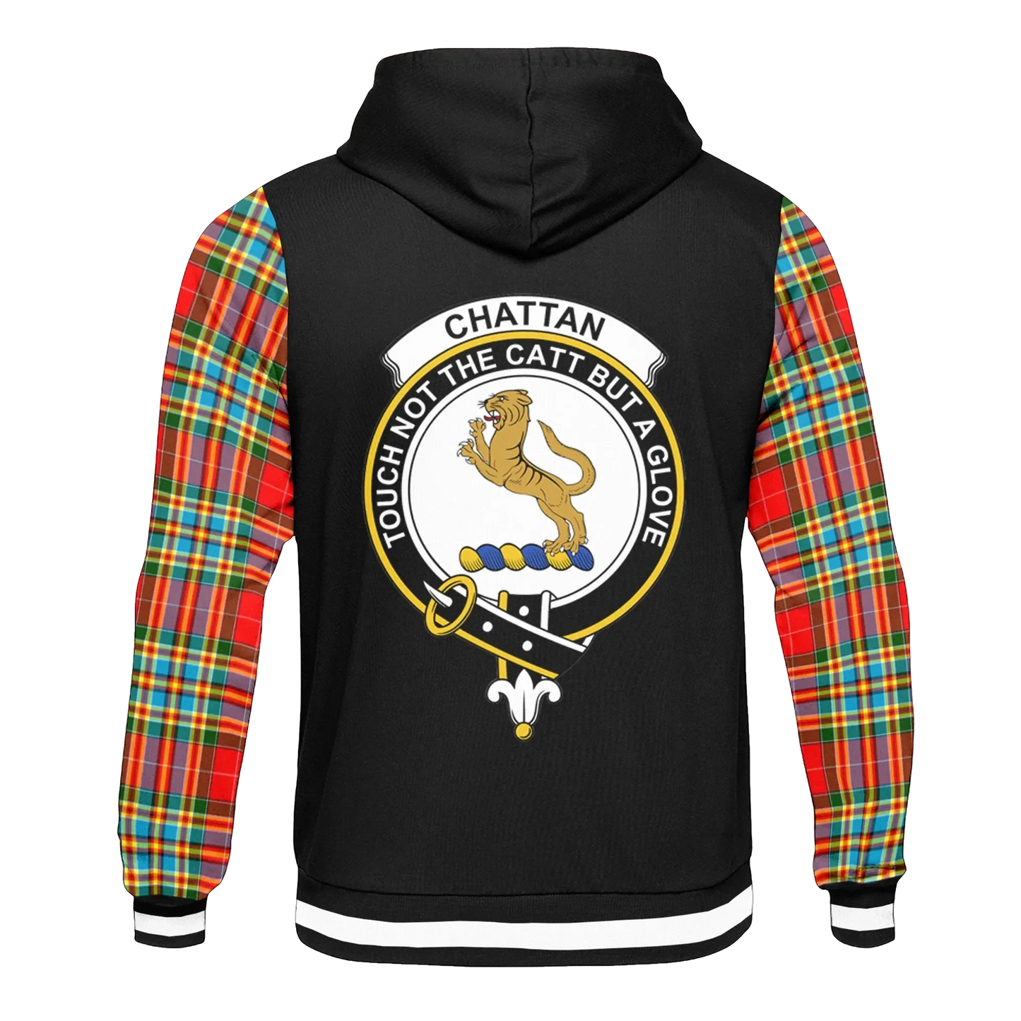 Printivon Chattan Tartan All Over Print Hoodie