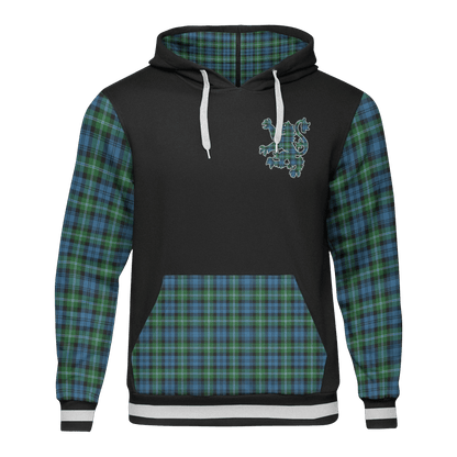 Printivon Lyon Tartan All Over Print Hoodie