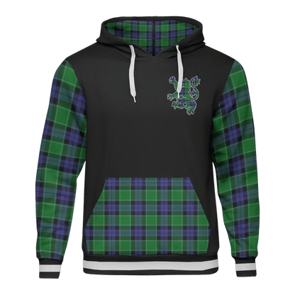 Printivon Monteith Tartan All Over Print Hoodie