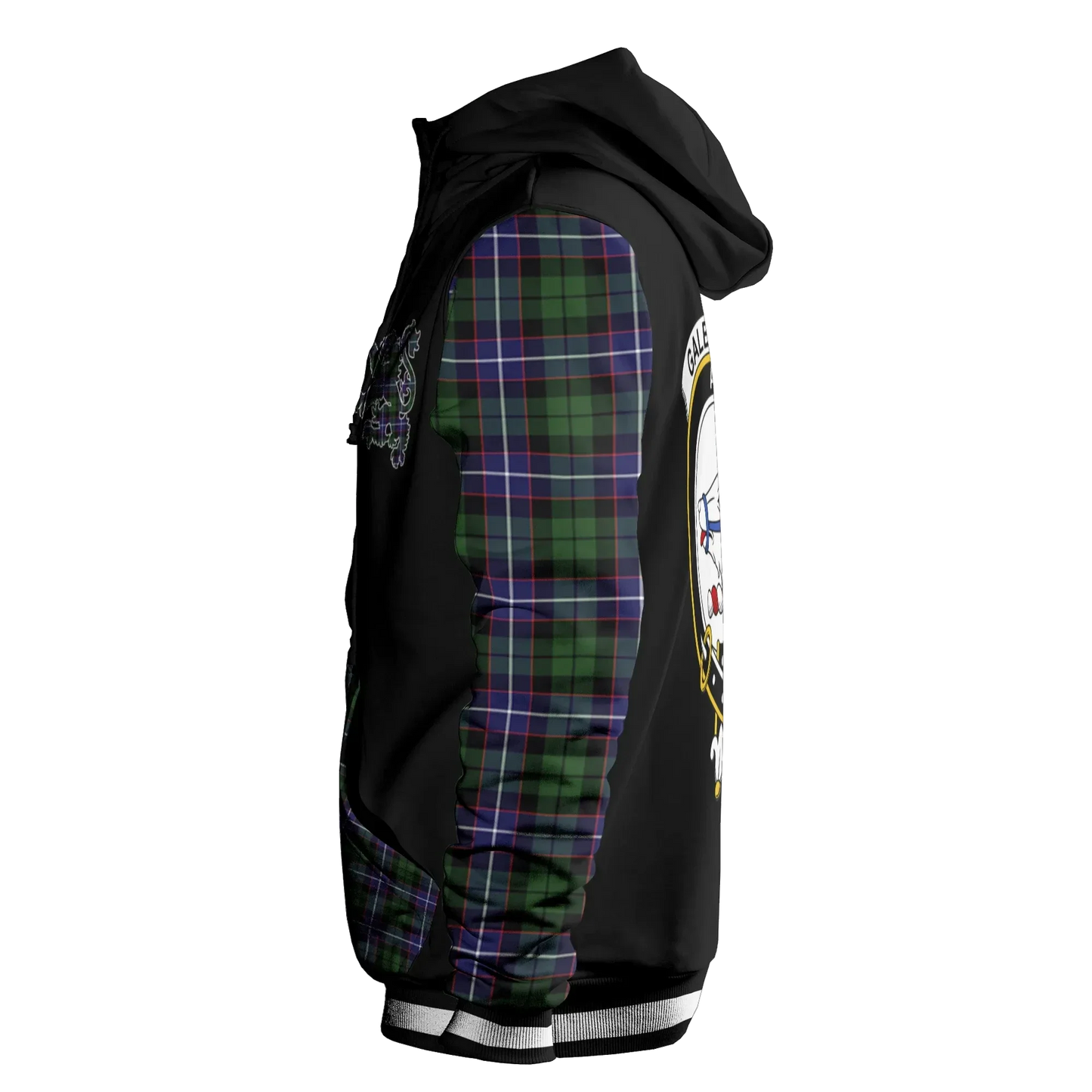 Printivon Galbraith Tartan All Over Print Hoodie