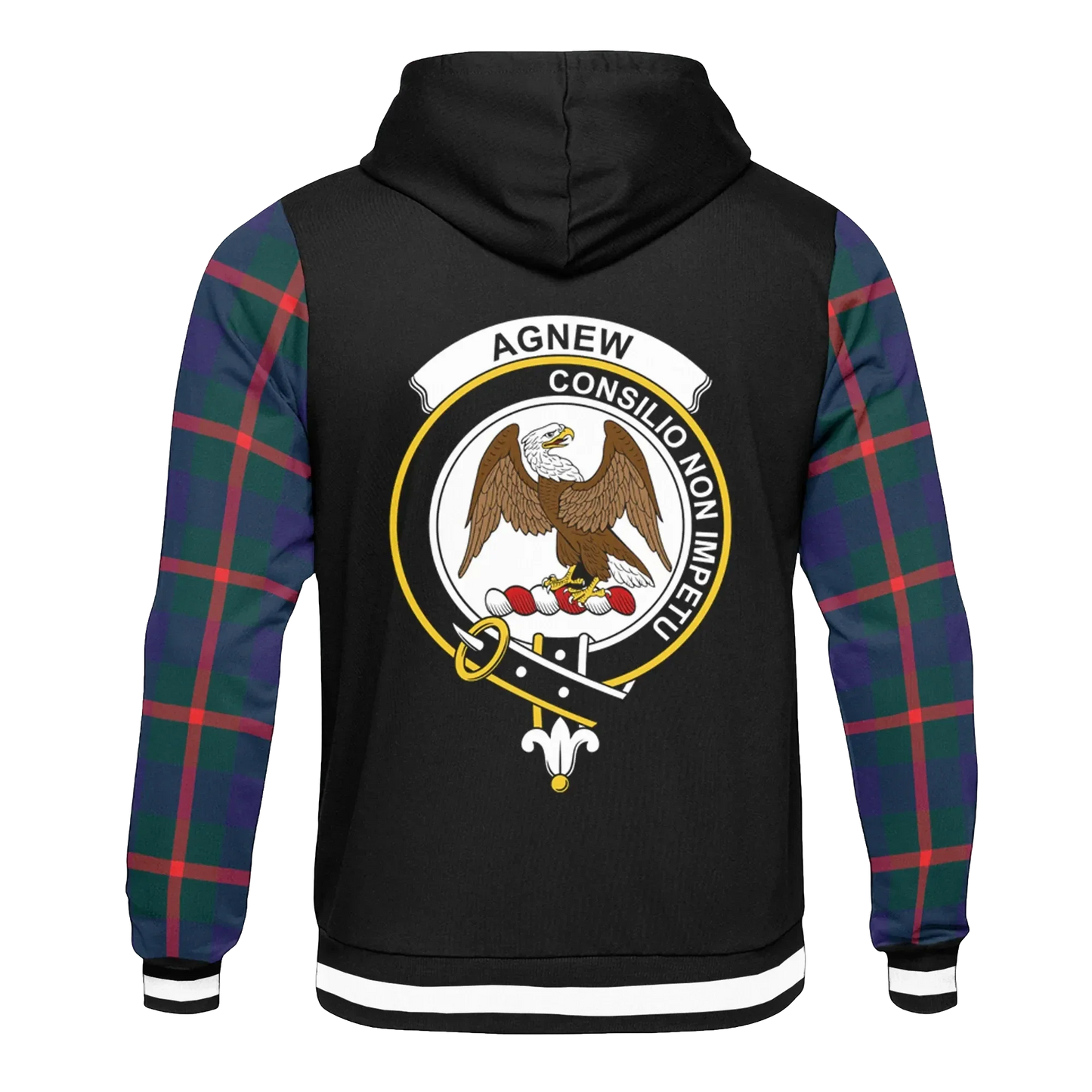 Printivon Agnew Tartan All Over Print Hoodie