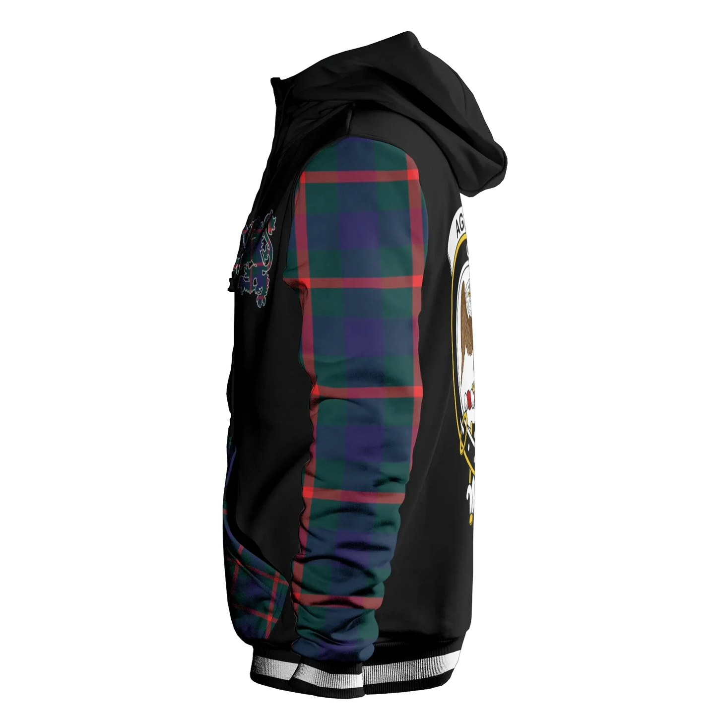 Printivon Agnew Tartan All Over Print Hoodie