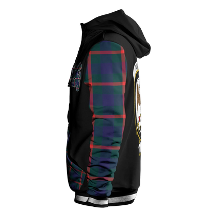 Printivon Agnew Tartan All Over Print Hoodie