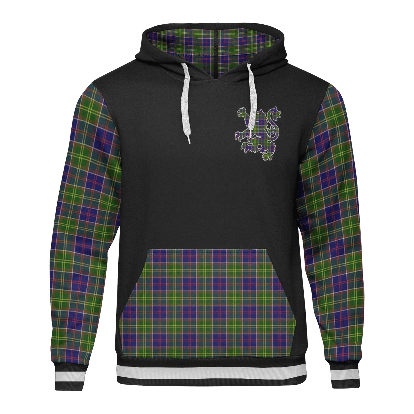 Printivon Arnott Tartan All Over Print Hoodie