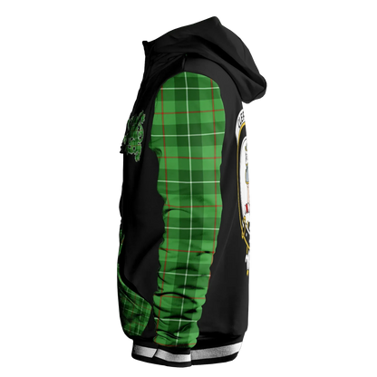 Printivon Clephane Or Clephan Tartan All Over Print Hoodie