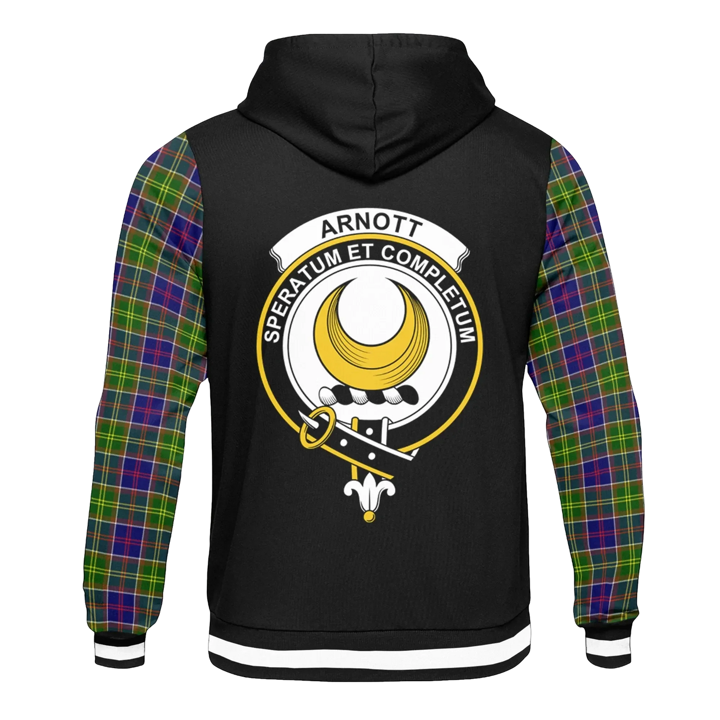 Printivon Arnott Tartan All Over Print Hoodie