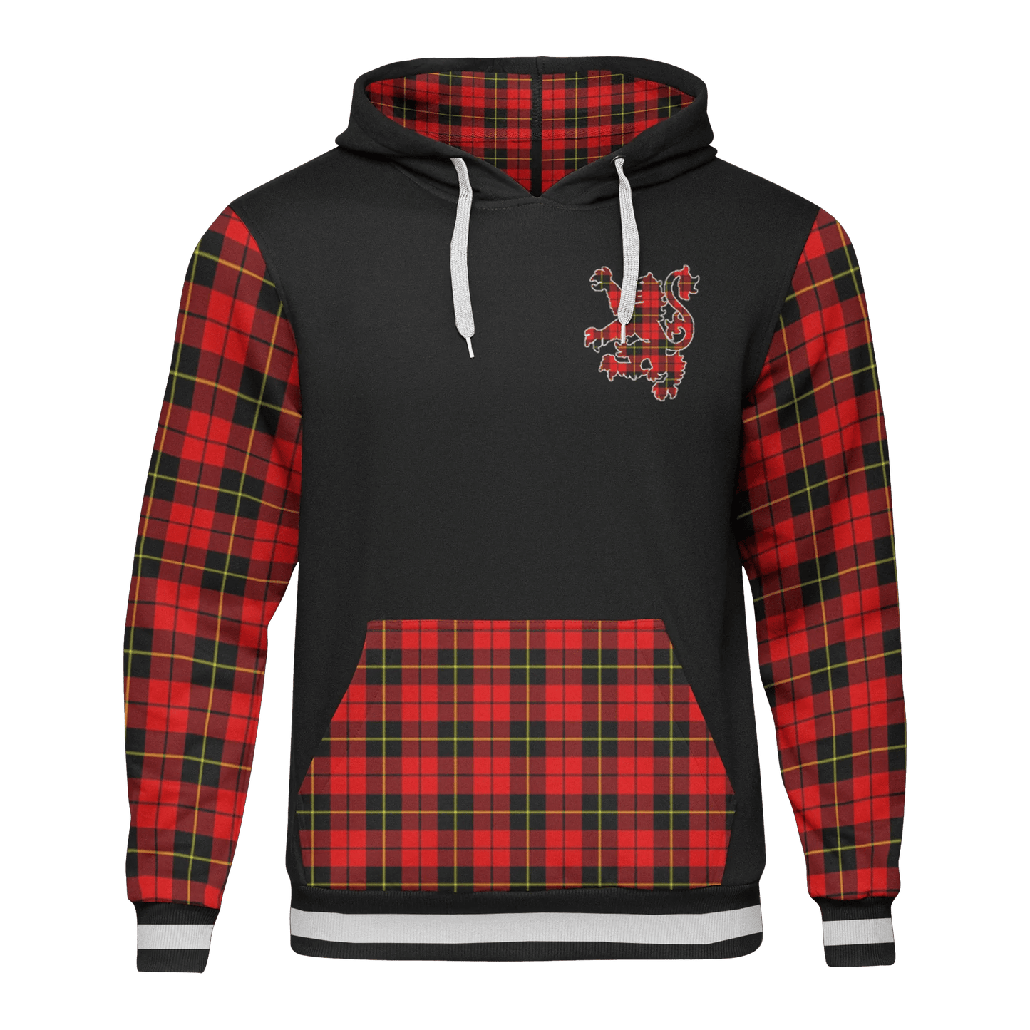 Printivon Wallace Tartan All Over Print Hoodie
