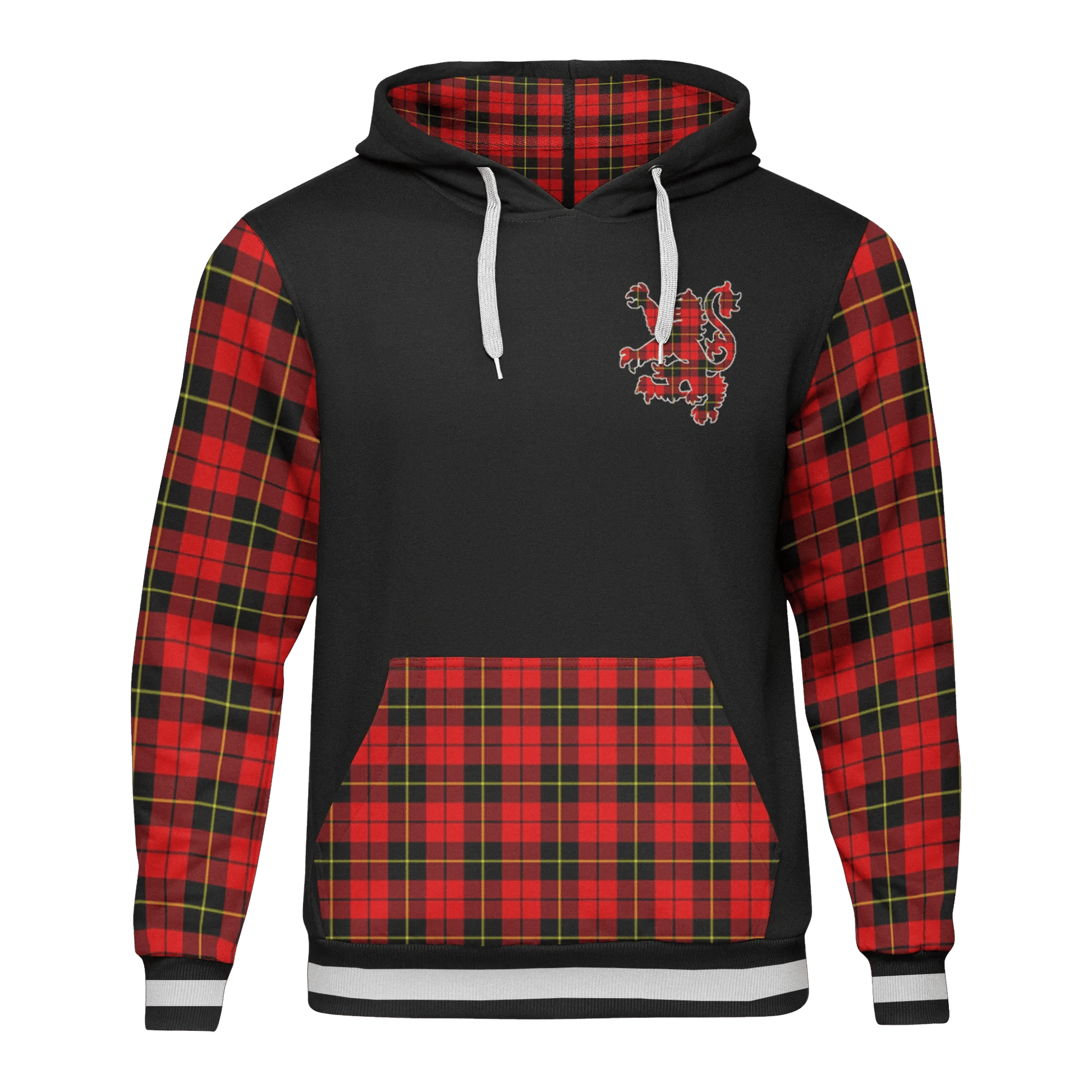 Printivon Wallace Tartan All Over Print Hoodie