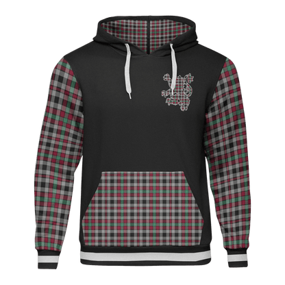 Printivon Borthwick Tartan All Over Print Hoodie