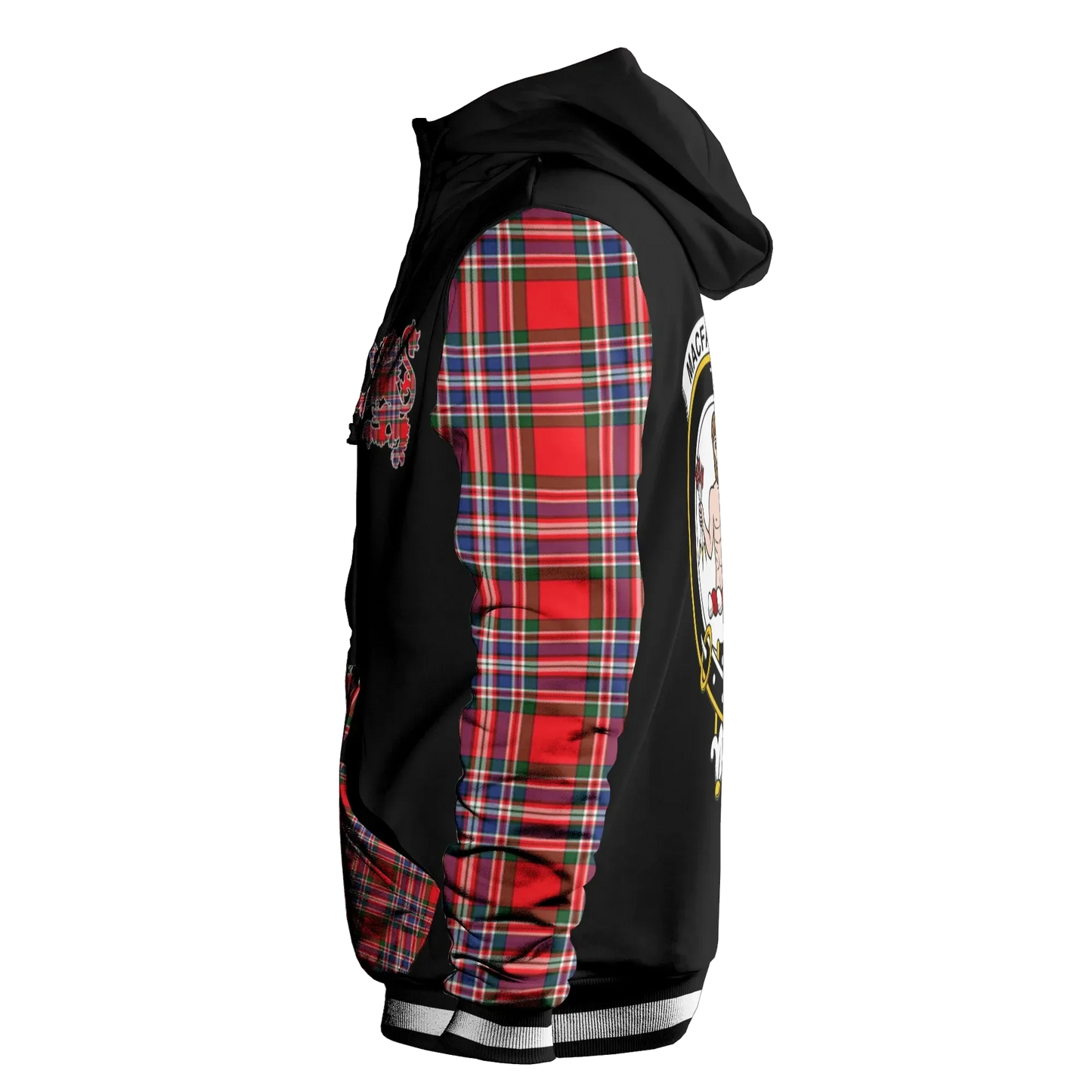 Printivon Macfarlane Tartan All Over Print Hoodie