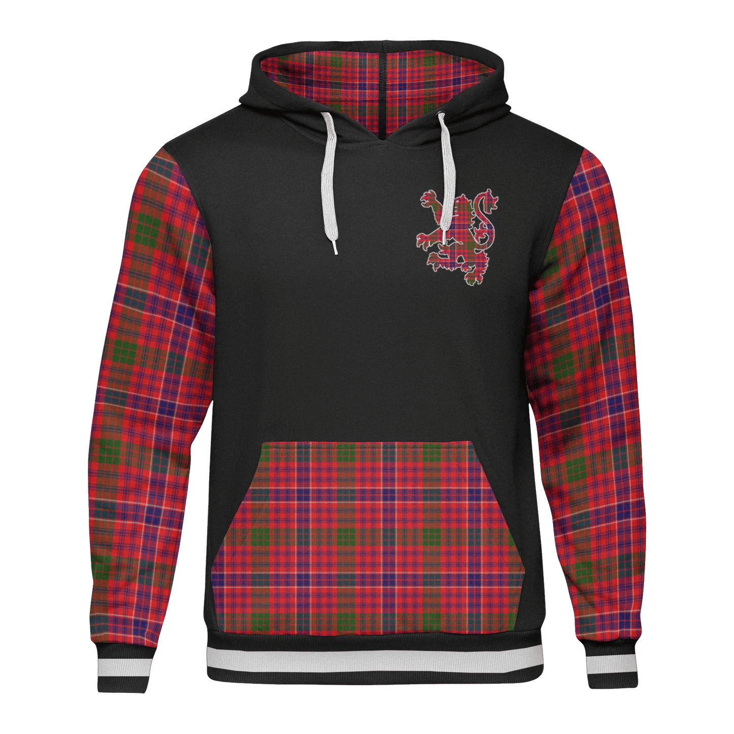 Printivon Macrae Tartan All Over Print Hoodie