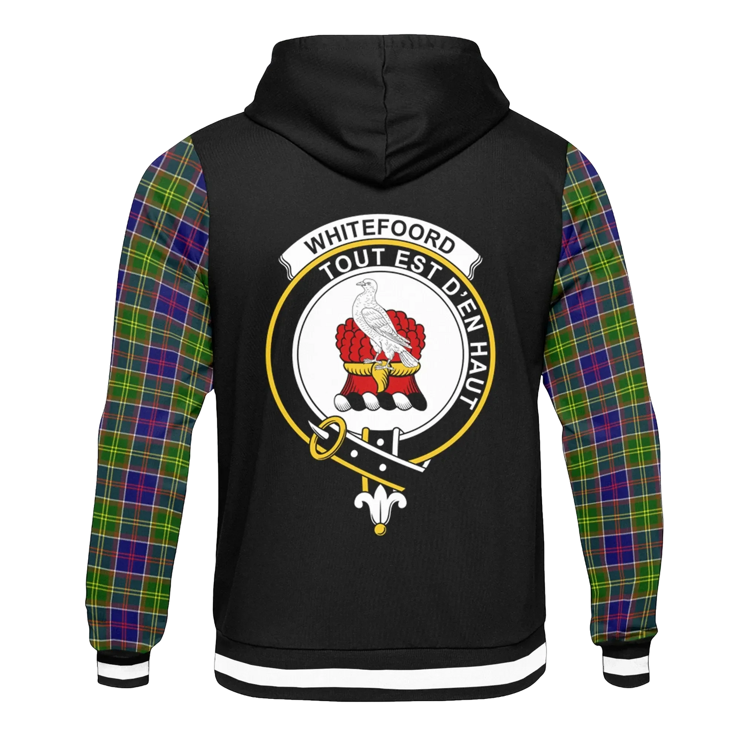 Printivon Whiteford Tartan All Over Print Hoodie