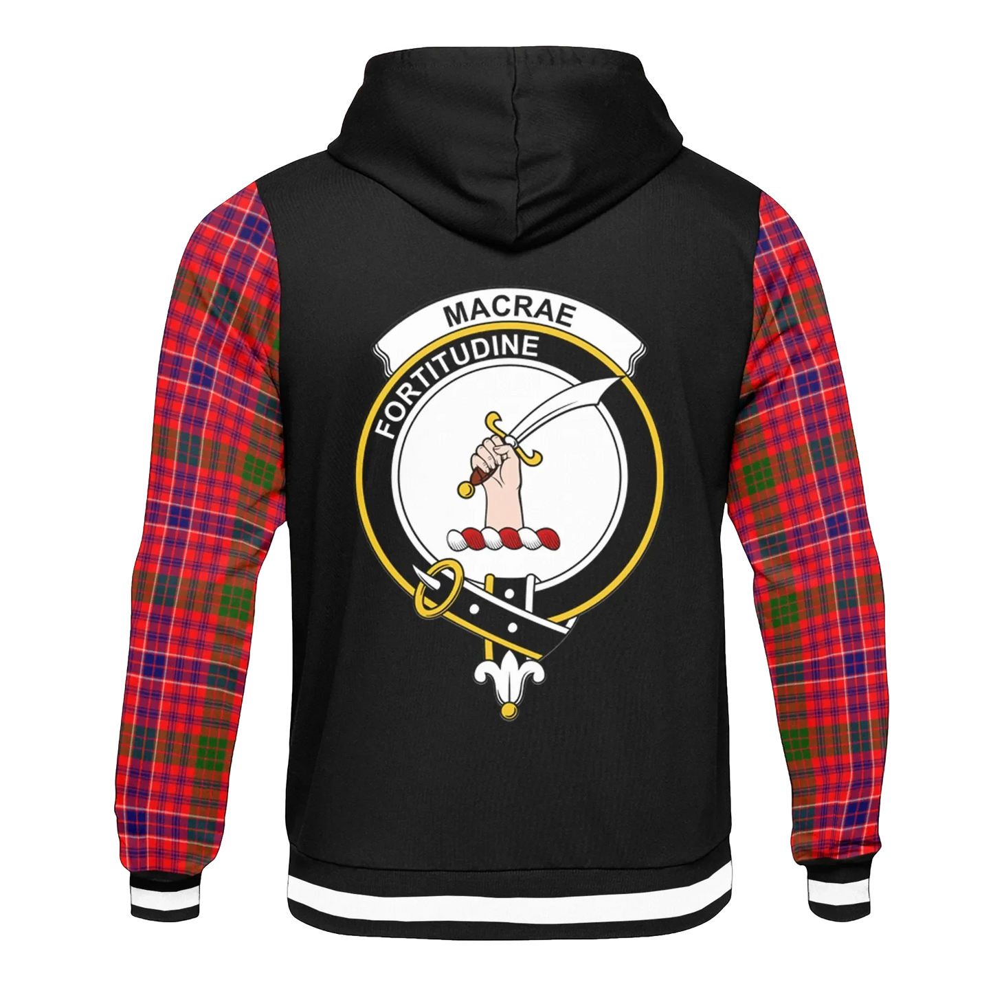 Printivon Macrae Tartan All Over Print Hoodie